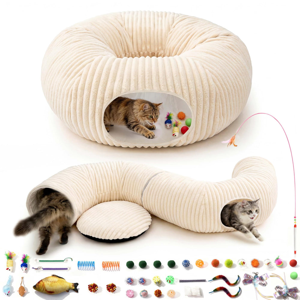 MOYMO tunnel-chat 40-jouets-interactifs stimule le jeu et l'exploration