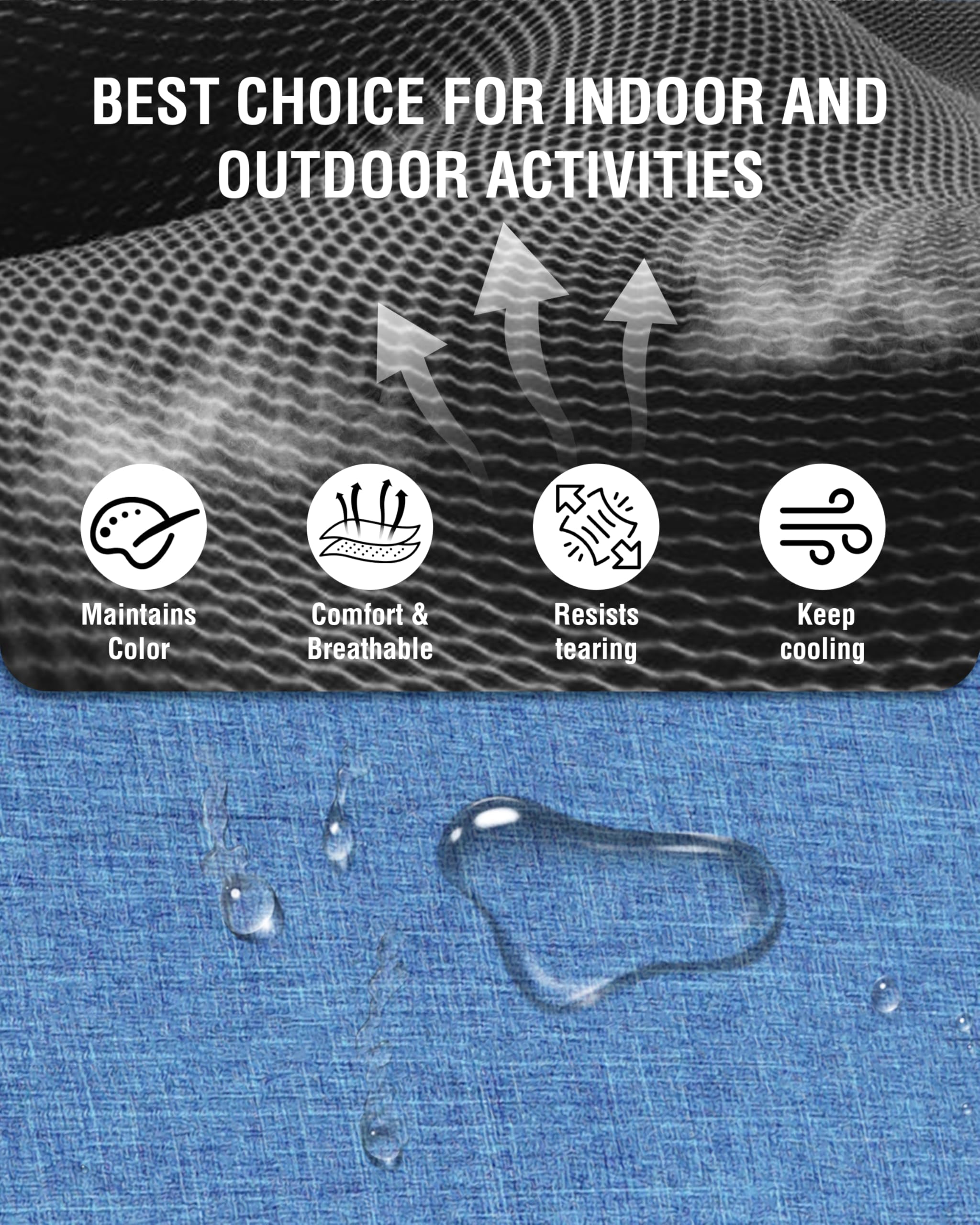 Lit Moysoon transport pliable pour voyages et camping.