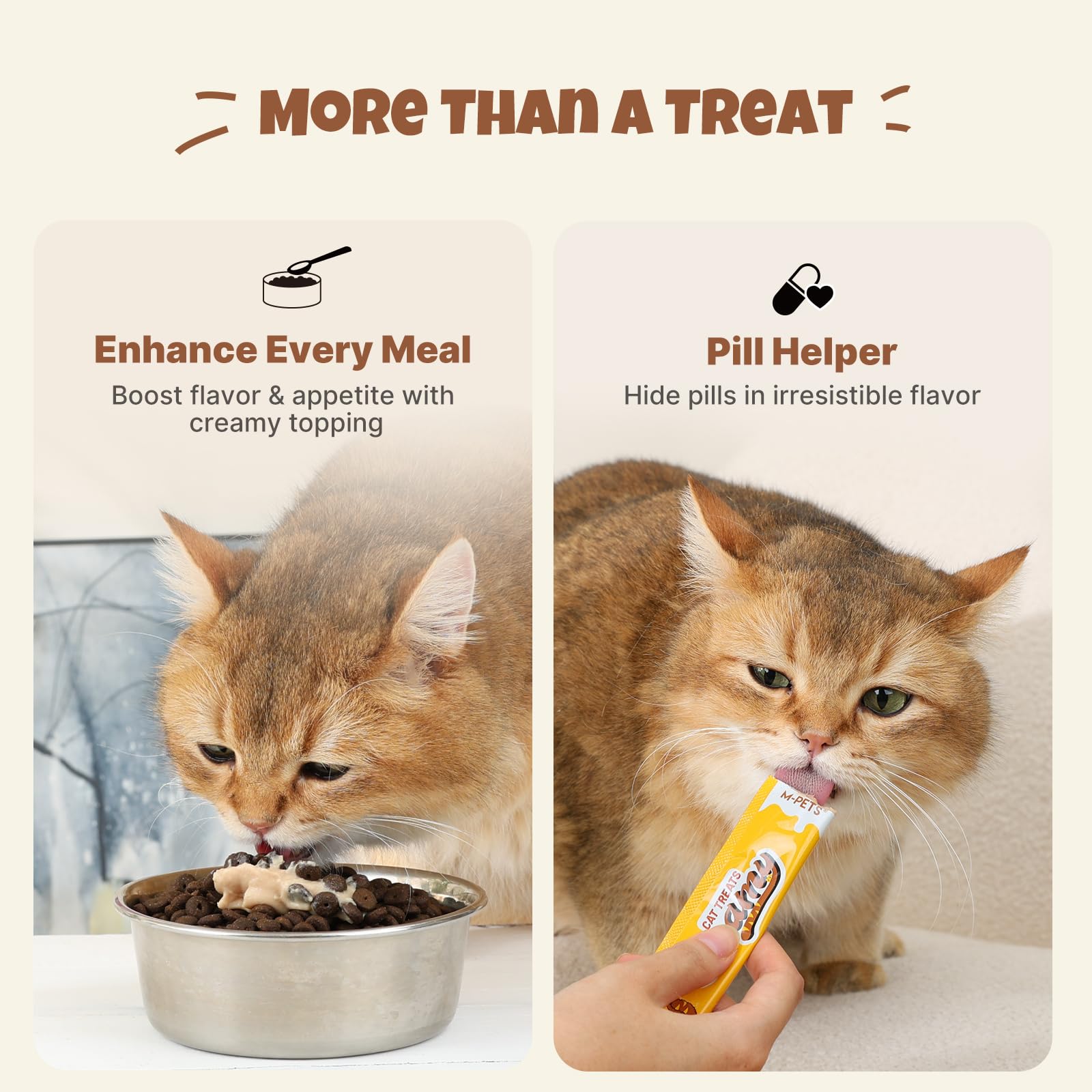 M-PETS mpets-tubes-hydratation-omega3: montre une hydratation favorable et peau saine.