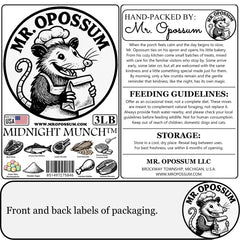 Midnight Munch: protéines variées pour attirer la faune nocturne.