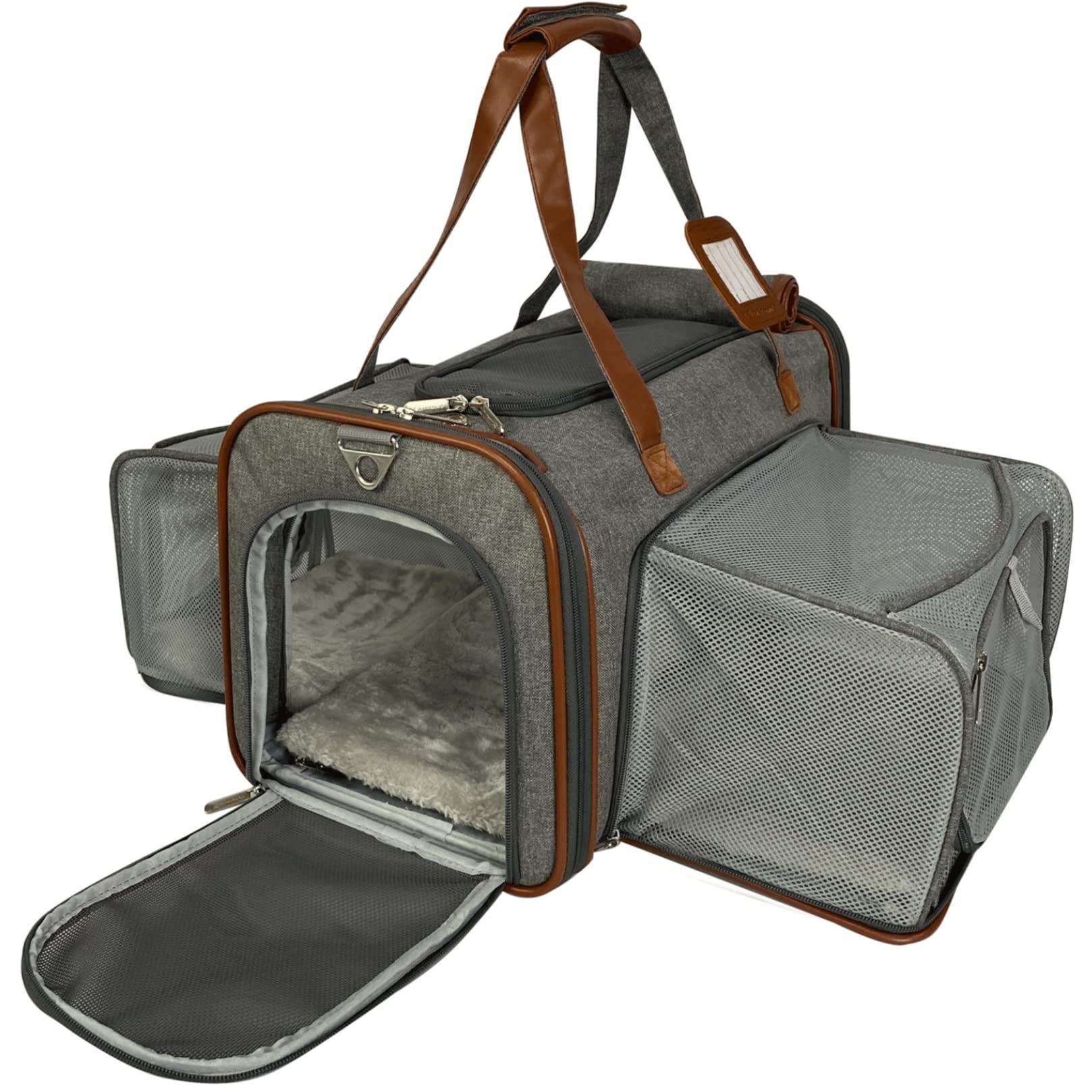 Porte-animaux extensible Mr. Peanut's Gold Series pour confort en voyage