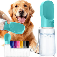 Mr. Pen Bouteille eau chien 19 onces bleue, parfaite pour hydrater votre chien en extérieur.