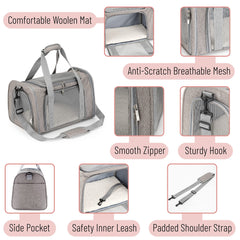 Mr. Pen carrier-dog-matelas-base-solide assure stabilité et repos.