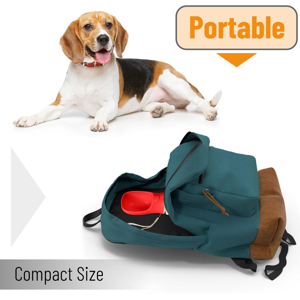 Mr. Pen porte-bouteille compact rouge, transport pratique en voyage.