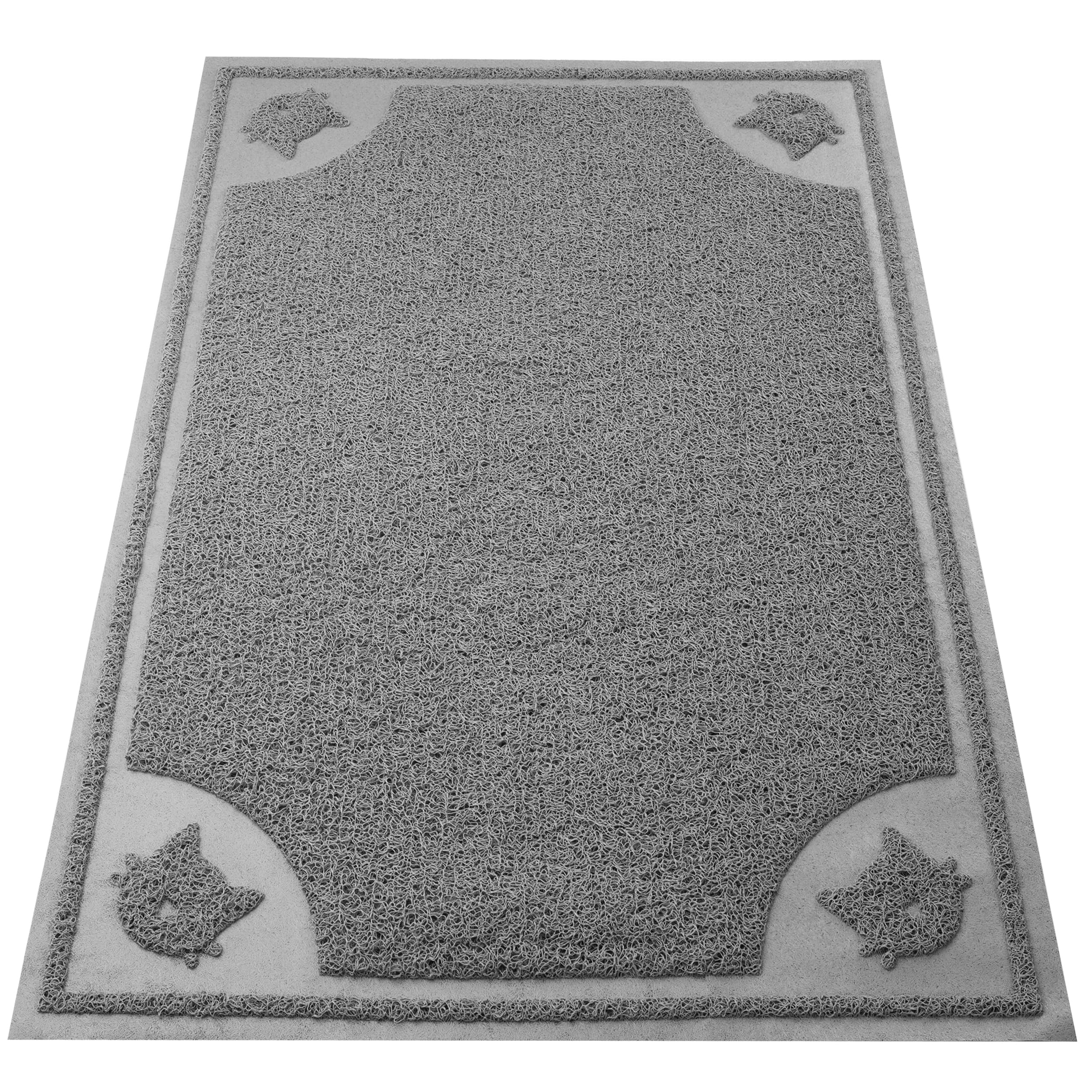 Mr. Pen Tapis Litière Grand – face: capture efficace des grains autour de la litière.