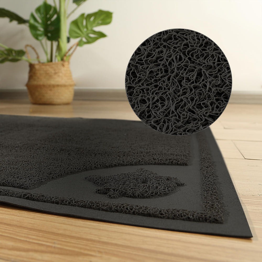 Mr. Pen tapis litière grand noir polyvalent usage.