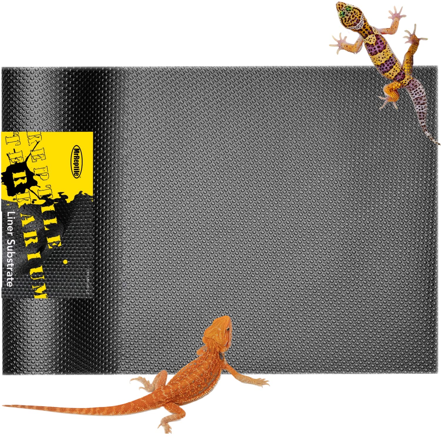 MRREPTILE tapis-substrat dragon-barbu: couchage doux pour un repos réparateur.