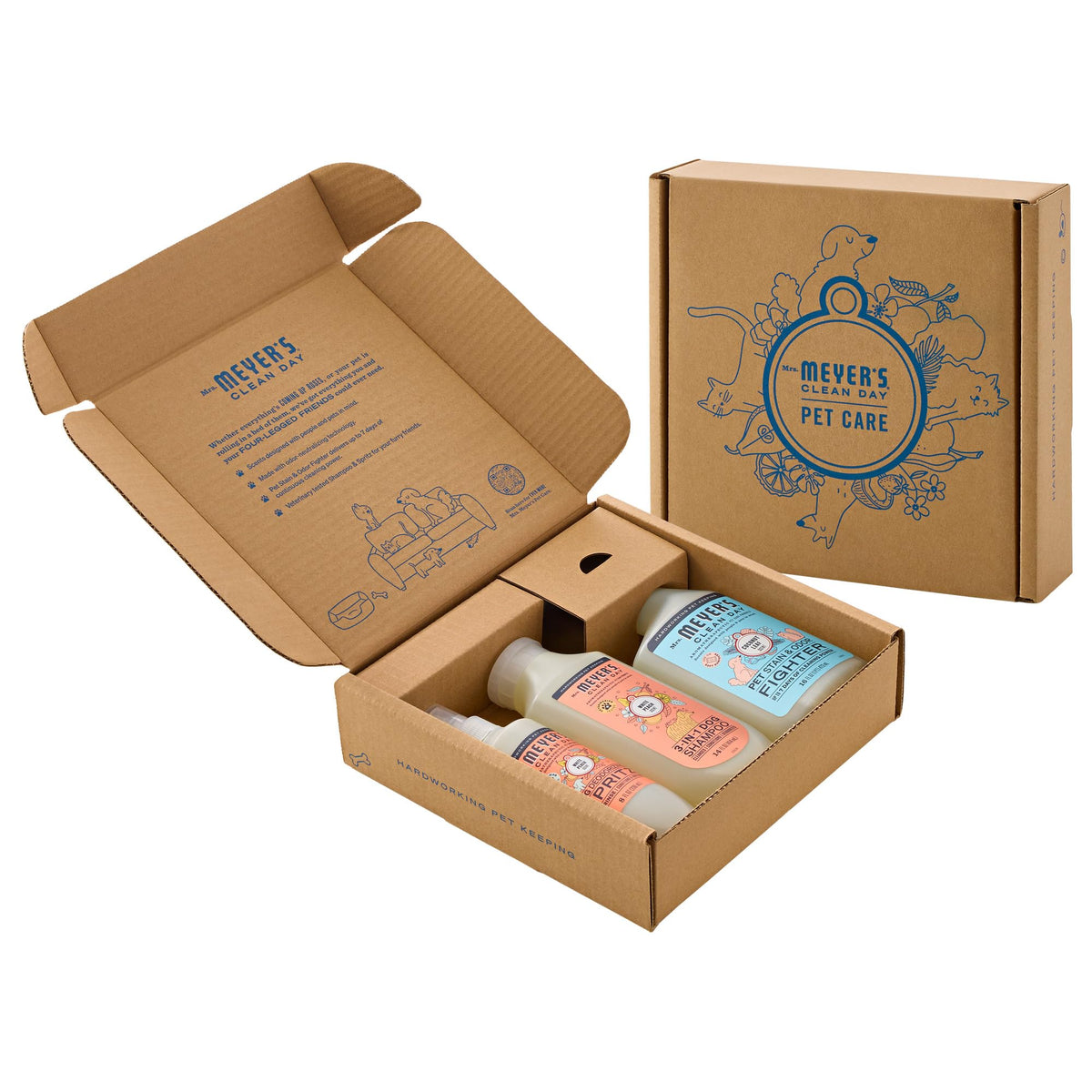 Shampoing 3-en-1 pour chien – bouteille, nettoyage en profondeur après bain.
