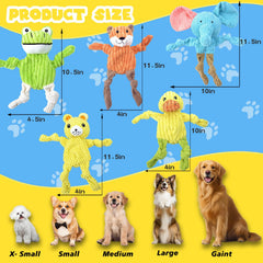 Jouet éléphant MRSOHRET avec sifflet et papier froissé.