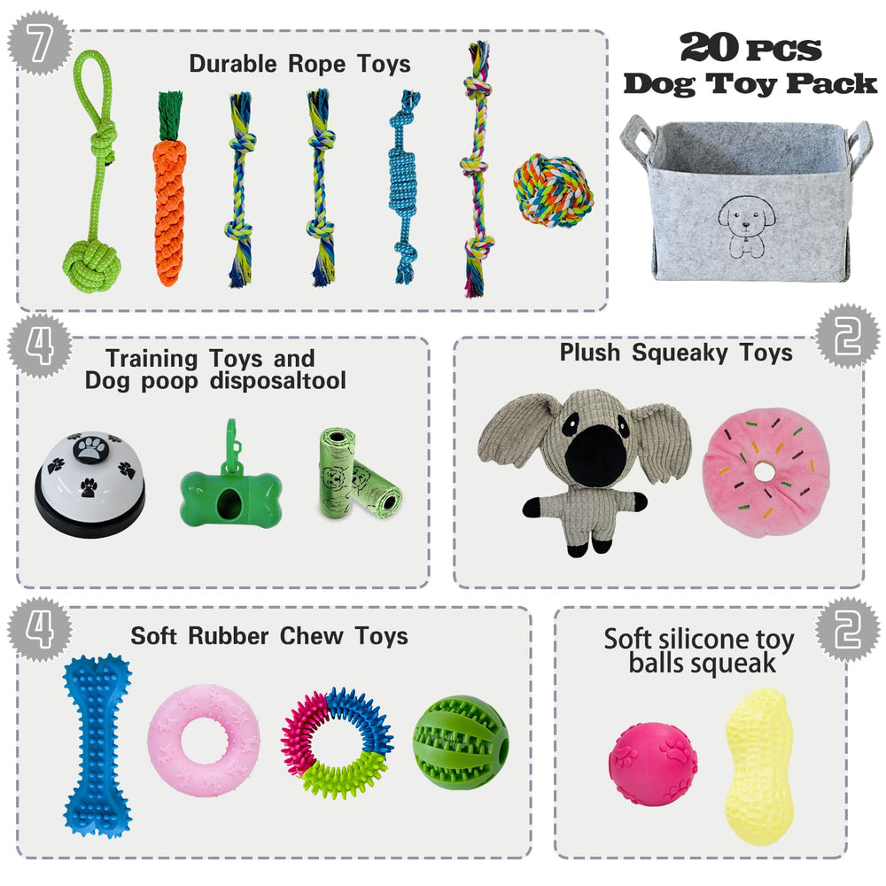 Jouets dentaires en caoutchouc MRSOHRET pour chiots, soutien hygiène bucco-dentaire.