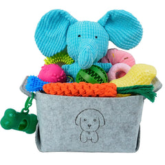 MRSOHRET pack 20 jouets chiots avec cordes pour dentition et jeu actif