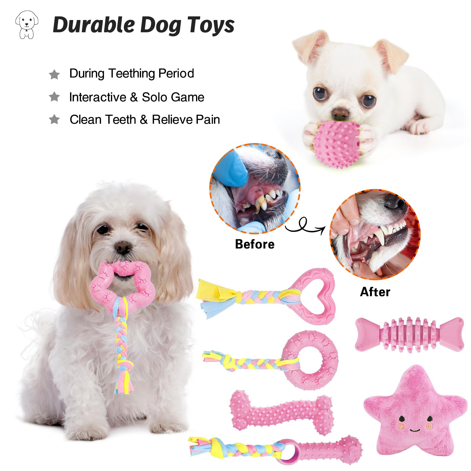 MRSOHRET peluche à cri rose : divertissement sûr et stimulant.