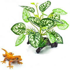 Refuge en feuillage dense MRTIOO pour terrarium améliorant l’abri.