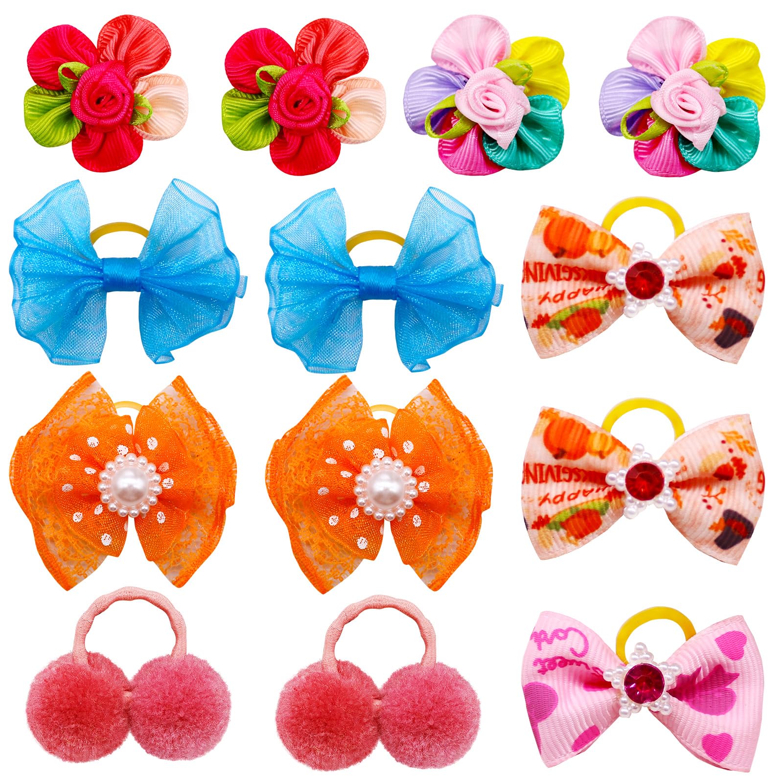 Barrettes Mruq pet taille mini adaptées aux Yorkshire terrier et petits chiens.