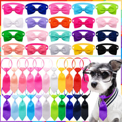 Noeud papillon Mruq pet ensemble de 40 pièces pour chien et chat