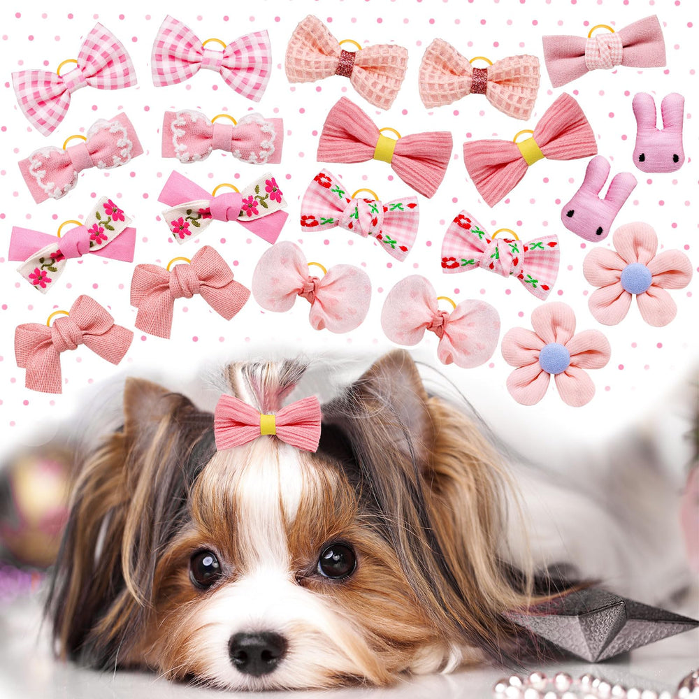 Nœud décoratif Mruq Pet pour fêtes et photos, idéal pour petit chien