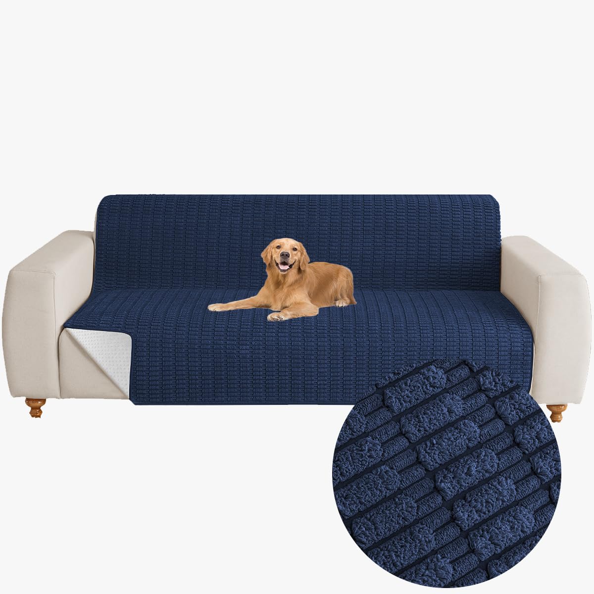 Muamar housse canape anti-glisse et imperméable protege le mobilier.