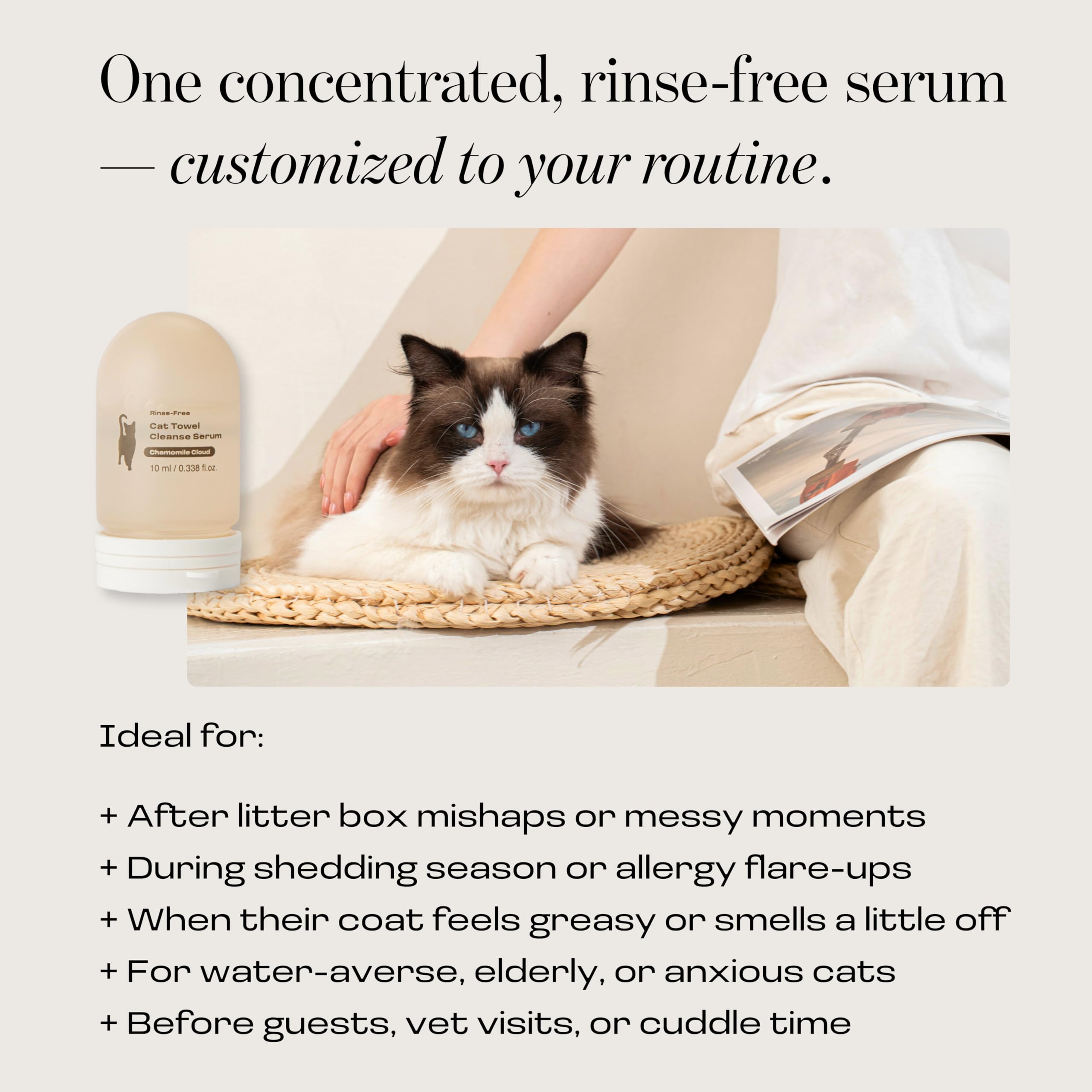 Muddi Pet Hydratation du poil pour un pelage plus doux et brillant.