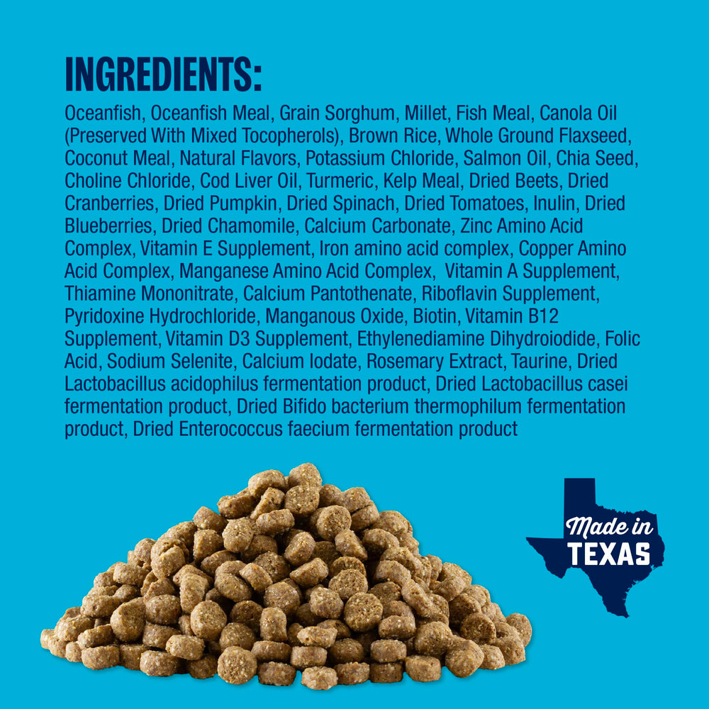 Muenster Ancient Grains Ocean Fish soutien articulations et énergie pour chiens actifs.