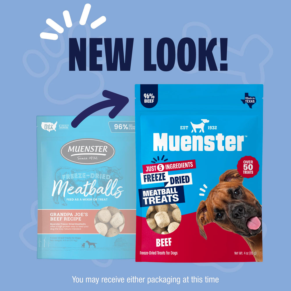 Muenster Sans glycerine, option hypoallergénique pour chiens sensibles.
