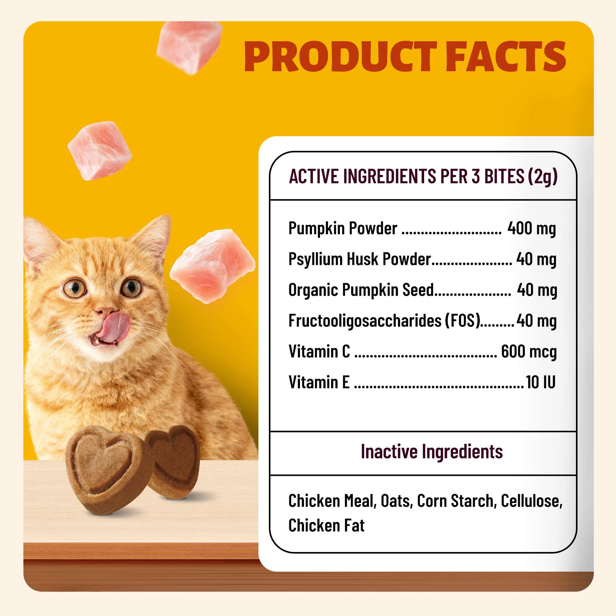 MULTIBITES topper-nourriture idéal pour enrichir les croquettes et récompenser le chat.