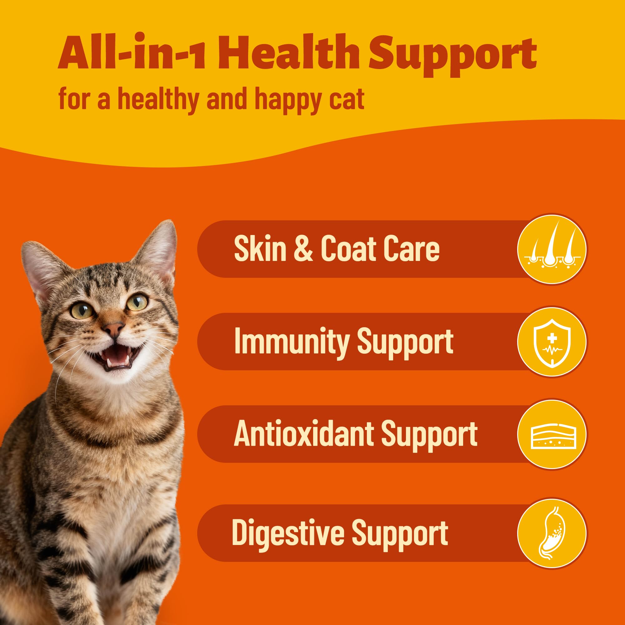MULTIBITES immunitaire chat: astragale pour meilleure résistance au stress.