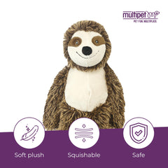 Multipet Bark Buddies Sloth, bras pendants favorisant le jeu