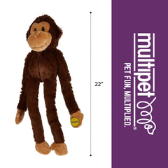 Multipet Swingin' Safari Singe - bras et jambes longs pour divertissement prolongé