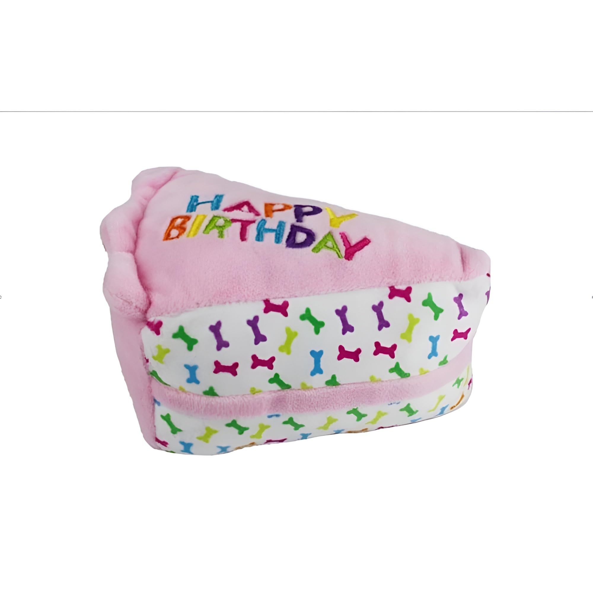 Jouet Multipet confettis os pour plaisir visuel et mordillement contrôlé.