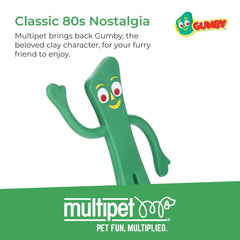 Détail du latex résistant Gumby, supporte les jeux de mâchage.