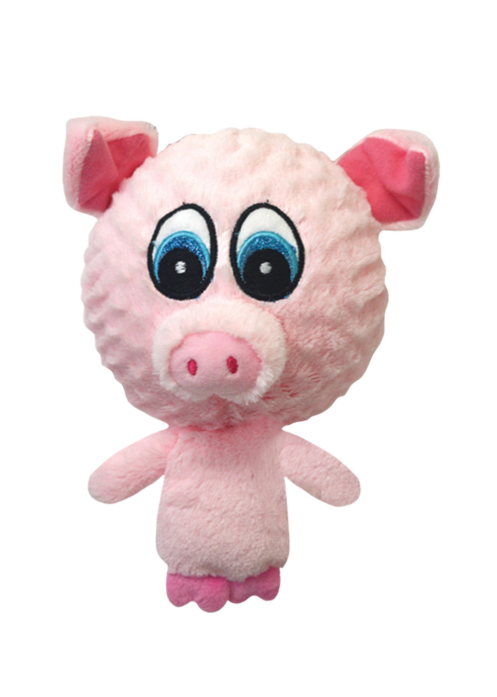 Multipet Knobby Noggins Cochon, tête qui couine, idéal pour jouer et câliner