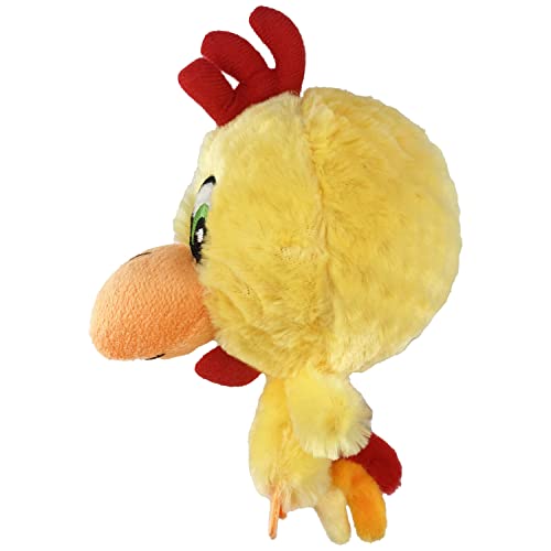 Multipet Knobby Noggins poulet — dimensions d'emballage adaptées au rangement.