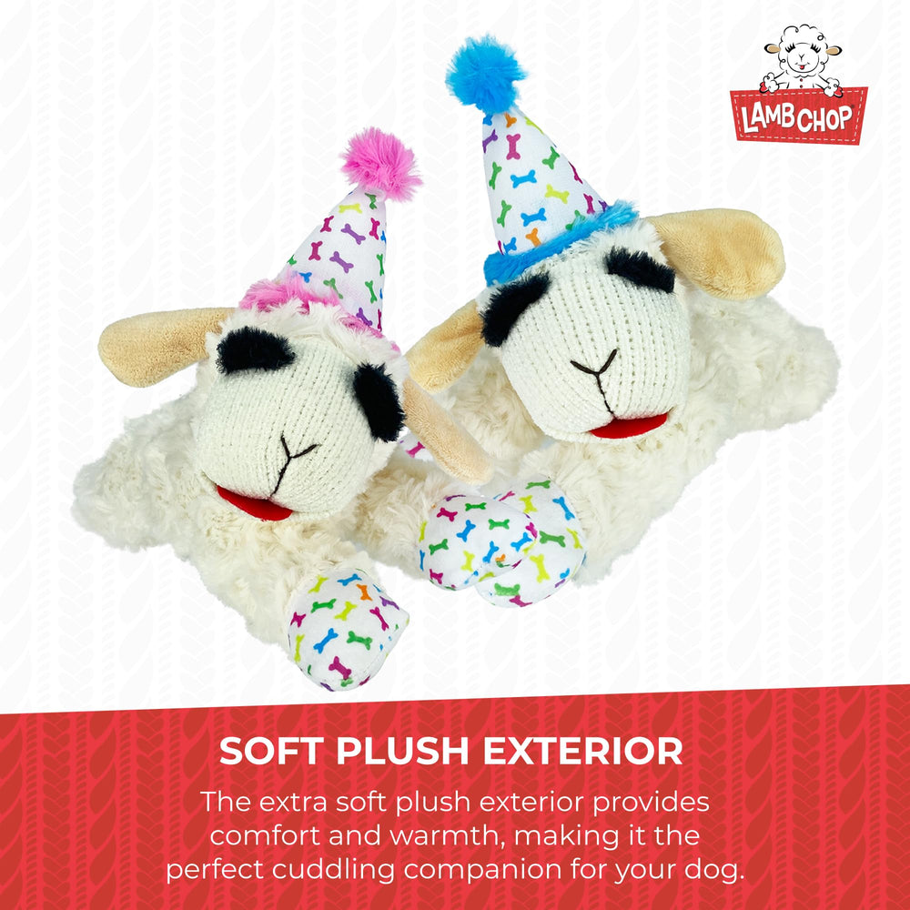 Jouet Lamb Chop Multipet, taille 10,5 pouces, idéal pour les jeux.