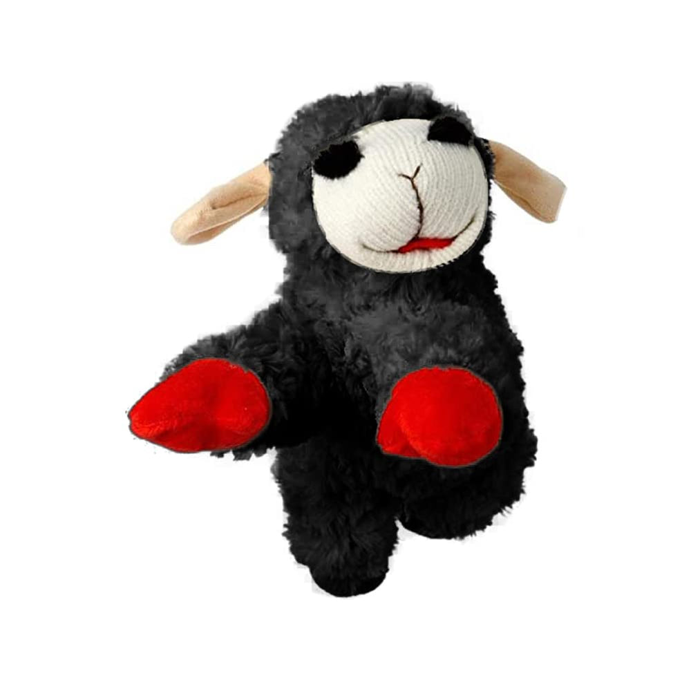 Ensemble de trois Lamb Chop en blanc, noir et marron, pour varier les jeux.