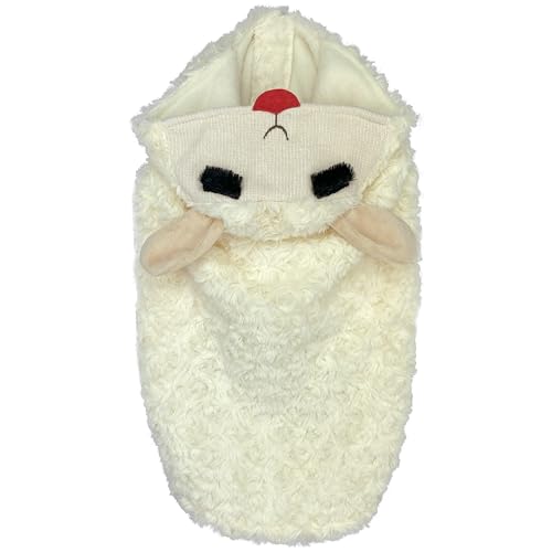 Ouverture facile pour habiller rapidement votre chien avec Lamb Chop Multipet.