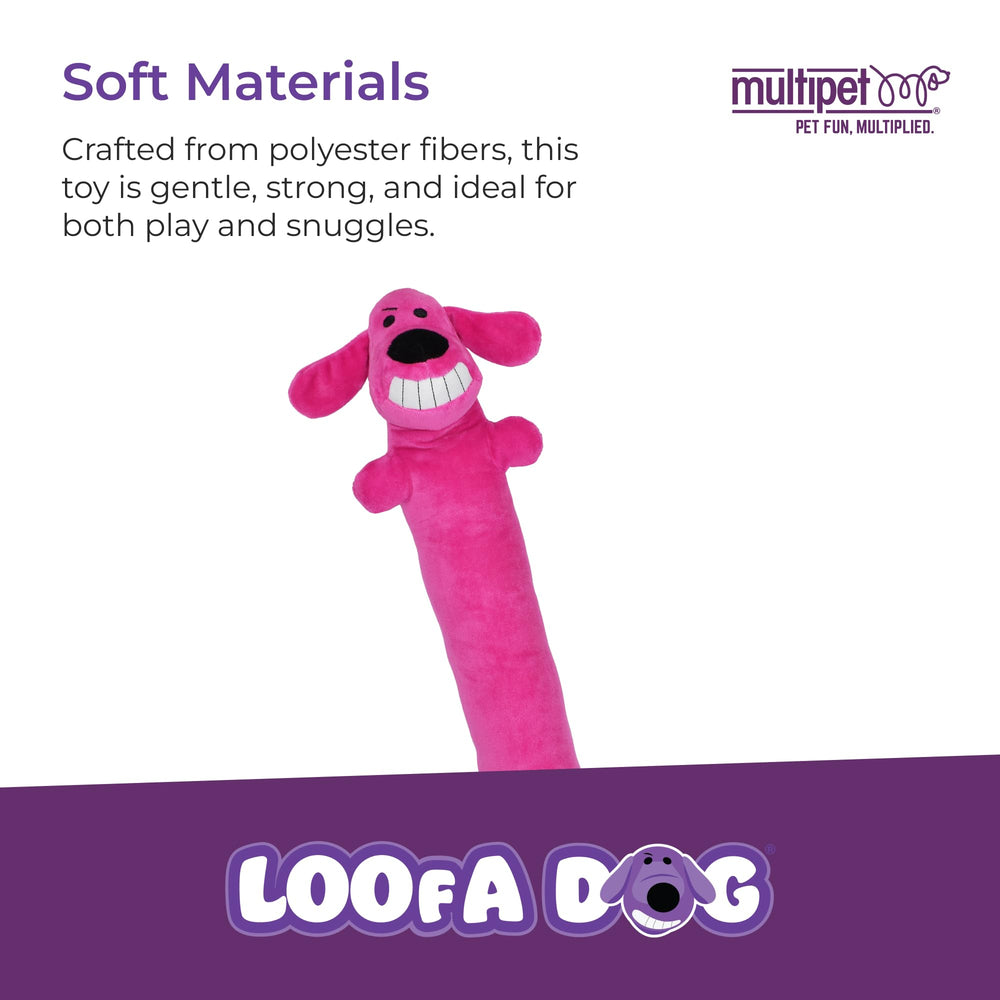 Loofa Multipet avec sifflet interne pour des sessions de jeu plus dynamiques.