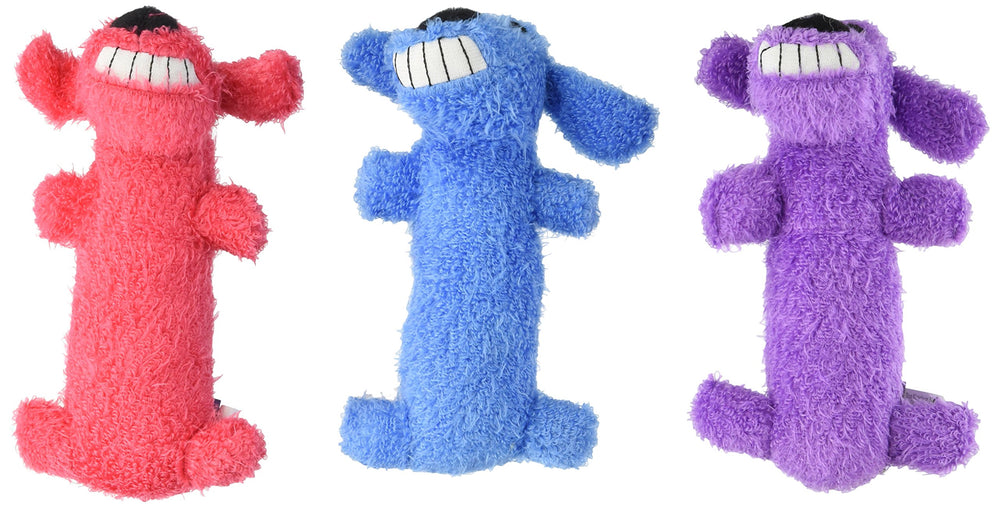 Ensemble de 3 jouets Multipet Loofa pour chien, parfait pour le jeu actif et décontracté