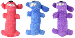 Ensemble de 3 jouets Multipet Loofa pour chien, parfait pour le jeu actif et décontracté