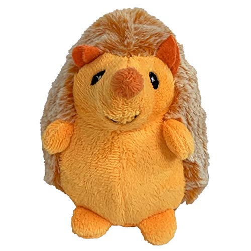 Jouet hérisson Multipet MiniPet de 4 pouces avec sifflet, stimule le jeu et la curiosité.