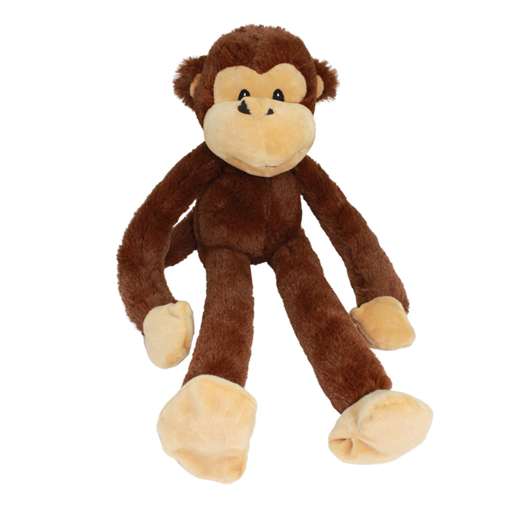 Multipet Swingin' Safari Singe - peluche chien 27 pouces pour câlins et jeu