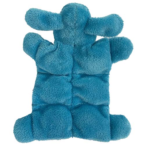 Multipet Loofa Squeaker 6 pouces, peluche douce idéale pour câlins.