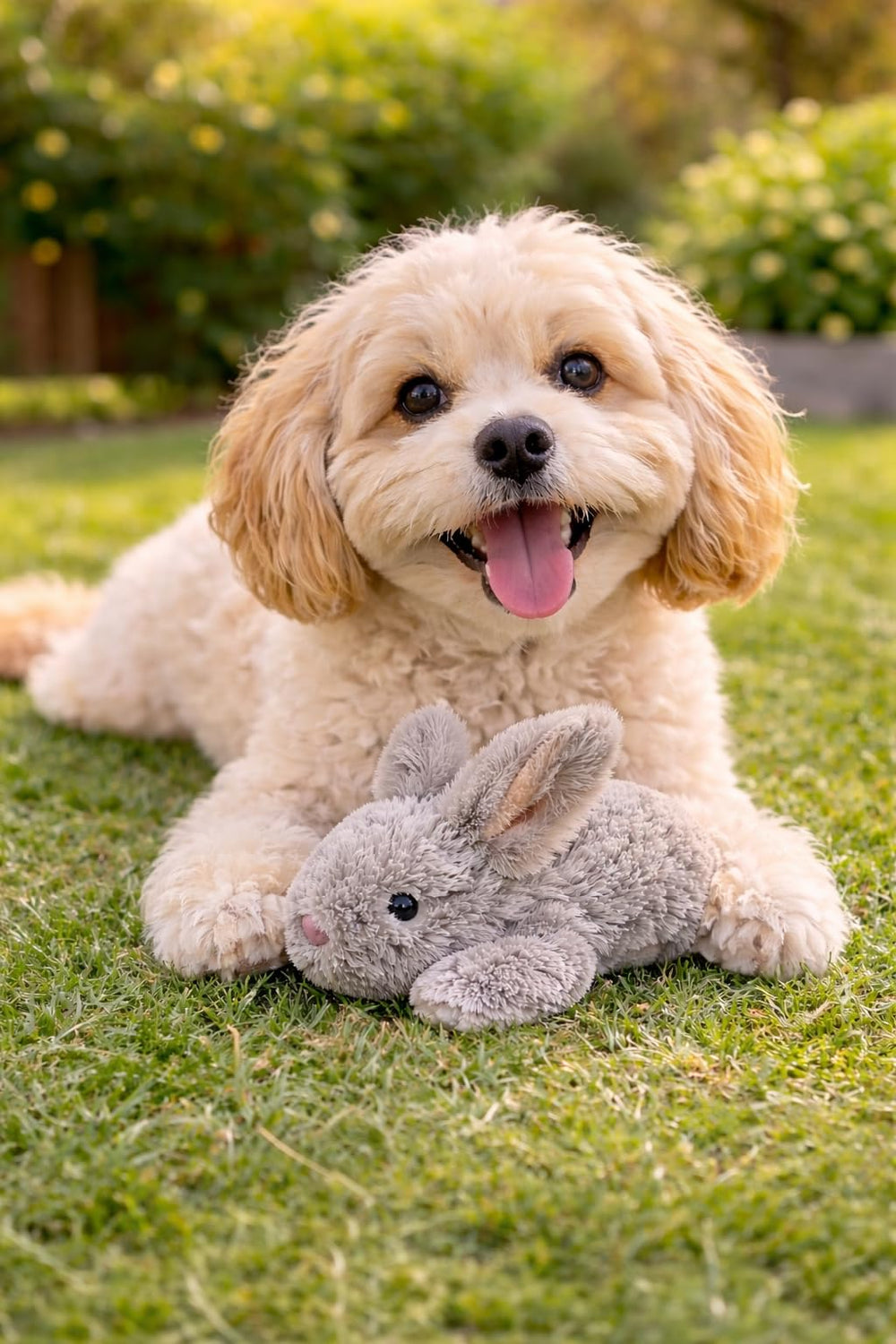 Multipet Thumperz lapin peluche conçu pour chiens.