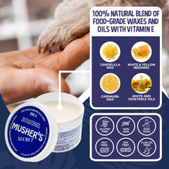 Application patte douce pour nourrir et hydrater les cous.