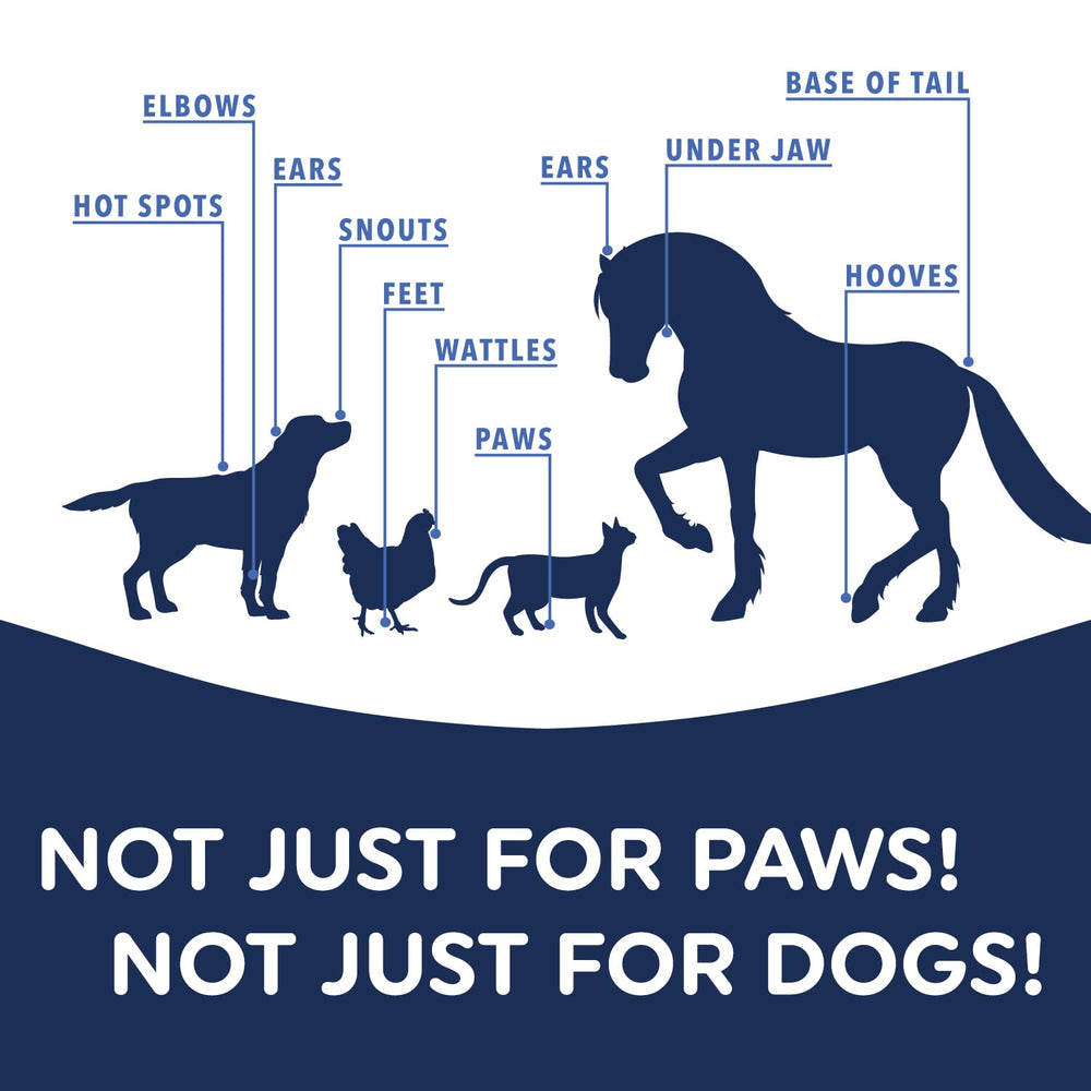 Soin Mushers Secret polyvalent pour animaux divers.
