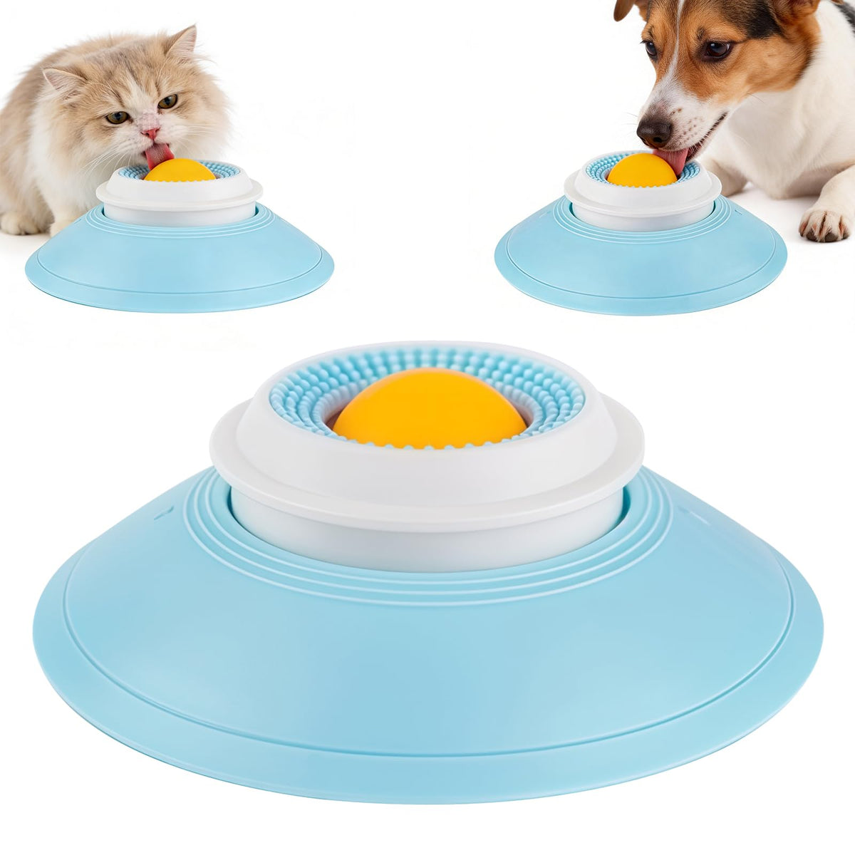 MUSICRAB bol ralentisseur pour chiens, réduit les éclaboussures lors des repas liquides.