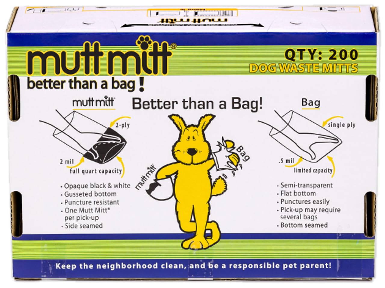 Mutt Mitt: compatible avec stations professionnelles et recharges faciles.