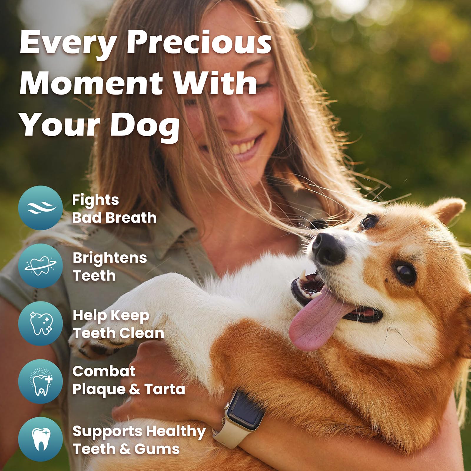 Convient pour chiens de toutes tailles, sans danger.