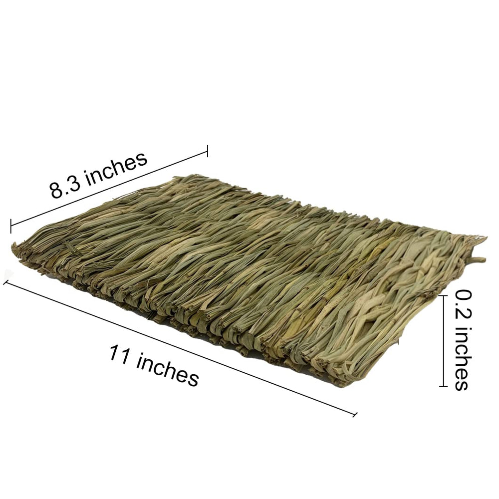 MUYG tapis d'herbe pour lapin, pièce unique, soutien douillet pour le repos.