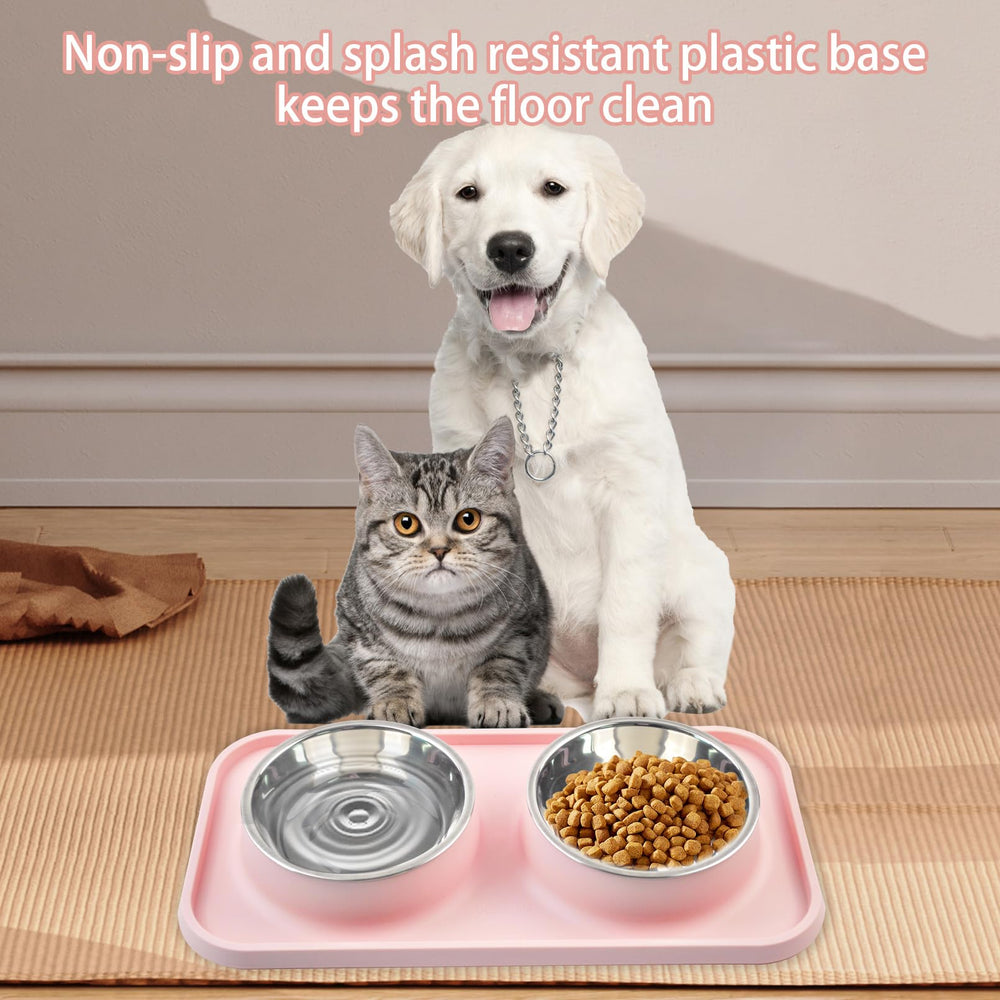 MUYG tapis silicone anti-glissement rose, stabilité accrue lors des repas.