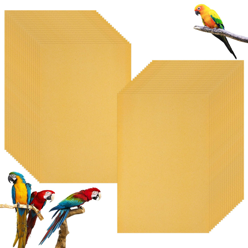 Muxhel papier gravier dans cage d'oiseau 11x17 pour un fond propre.